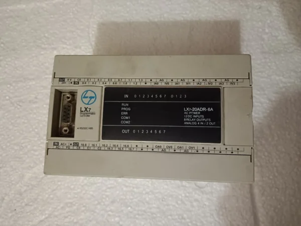 L&T LX7-20ADR-6A LX7 Series Programmable Logic Controller (PLC) – 12 DI / 8 Relay DO